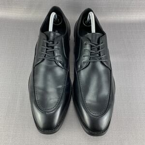 Alfani Sheldon Black Upper Moc-Toe Derby Mens 10M Dress Shoes